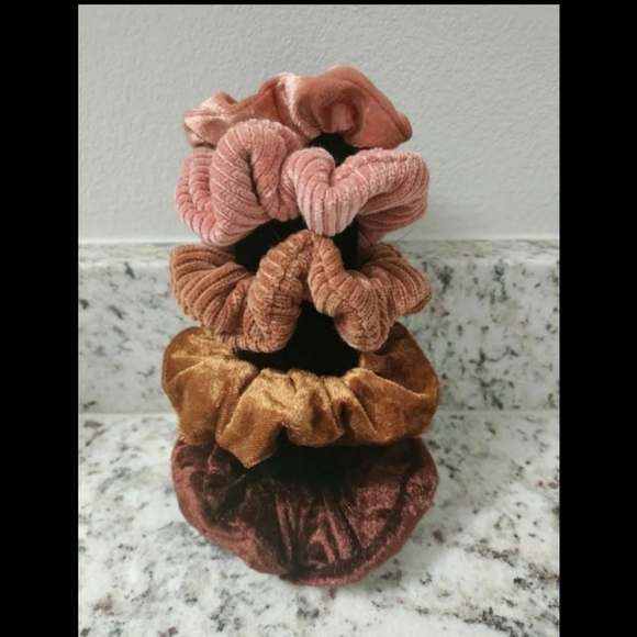 Assorted scrunchies $2 each or 5pc for $9 - Picture 2 of 10